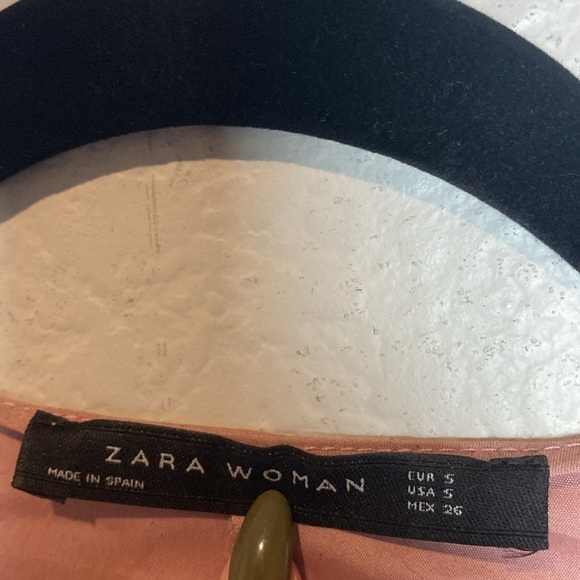 Zara mauve button-down top - Picture 3 of 6